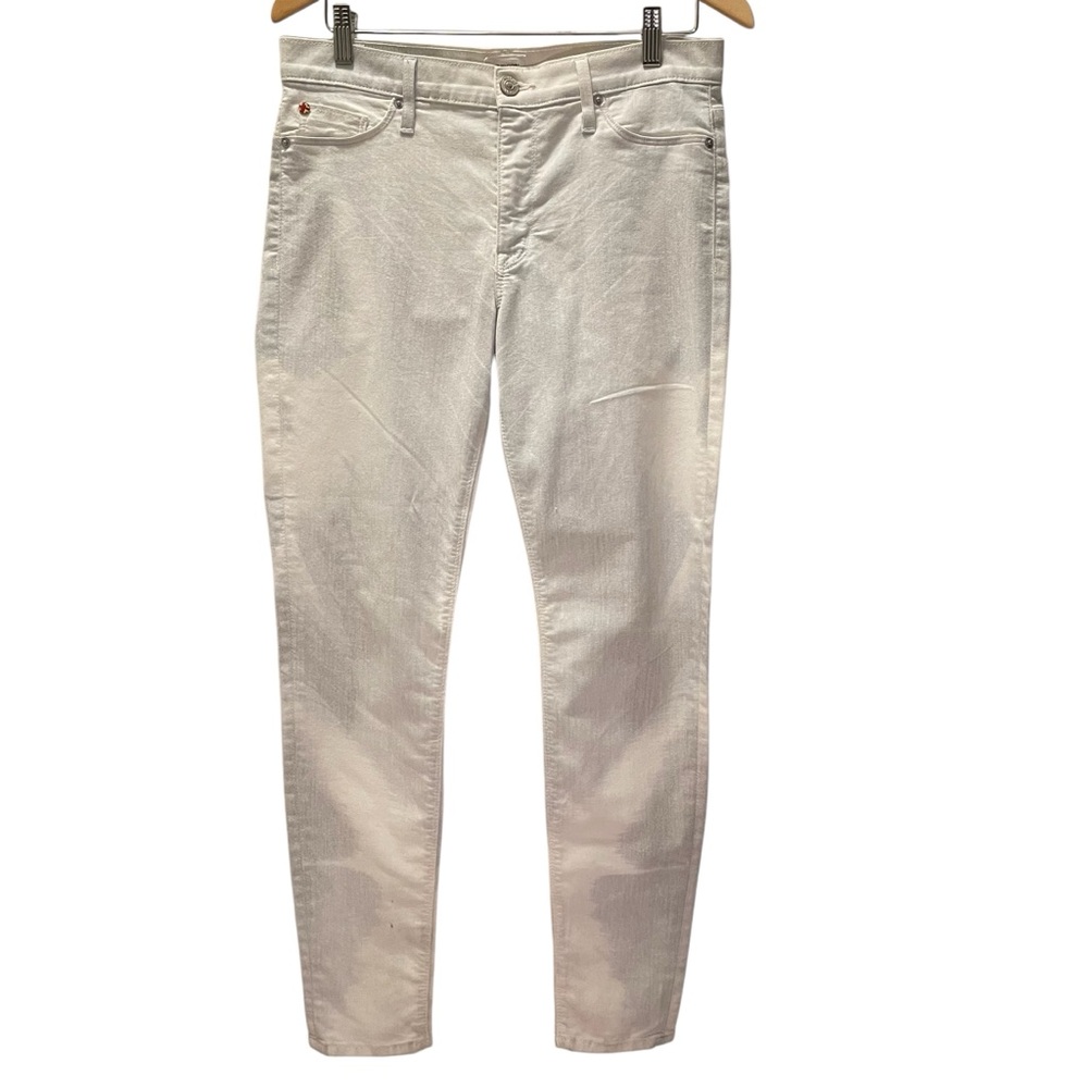 Hudson NICO Skinny Medium Rise Gray Jean